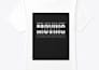 design creative minimalist typography t shirt design